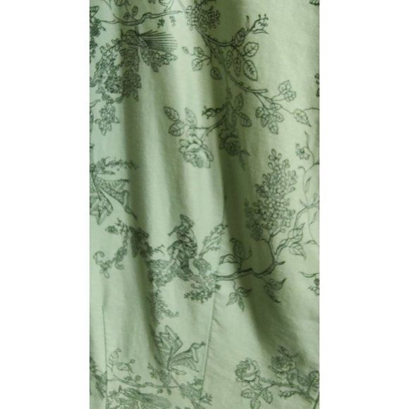 VINTAGE 1940'S-50'S COTTON VOILE NOVELTY PRINT DRESS - Picture 9 of 15